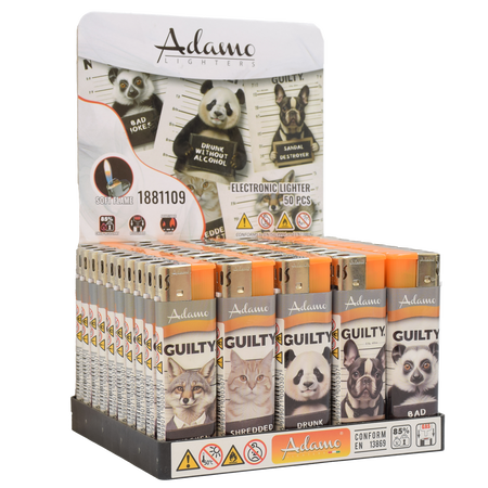 Electronic Lighter 1881109 Adamo Design label Guilty animals