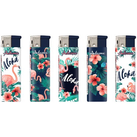 Electronic Lighter 1881123 Adamo Design label Aloha