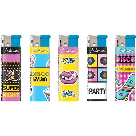 Elektromos Öngyújtó 1881132 Adamo Vegyes mintás Csajos