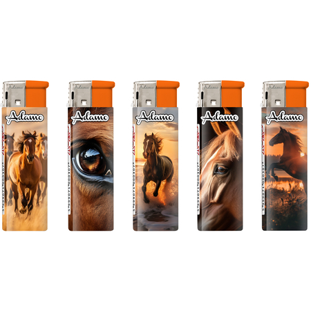 Elektromos Öngyújtó 1881135 Adamo Vegyes mintás Lovak