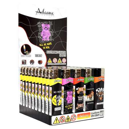 Elektromos Öngyújtó 189362 Adamo Vegyes mintás Skinny Keep it cool