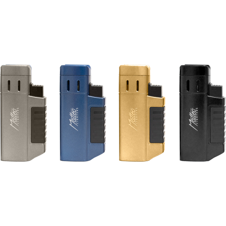 Jet Lighter 193100 Matteo Fremont Triple jet metallic GBBK