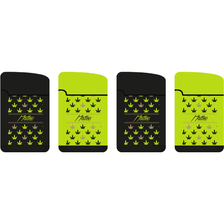 Jet Öngyújtó 197100 Matteo Memphis Gumírozott kannabisz