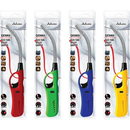 Utility Lighter 343501 Adamo Catania Flexi HC RGBY Blister