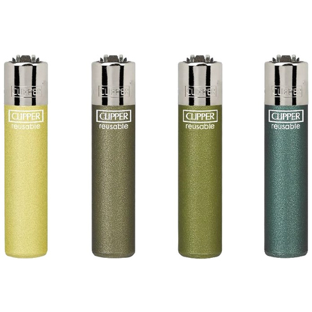 Öngyújtó műanyag CP2H016BCH tűzköves mini állványos Clipper színes