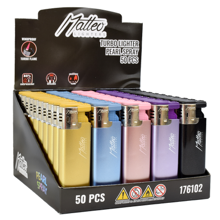 Turbo Lighter 176102 Matteo Pearl spray 2