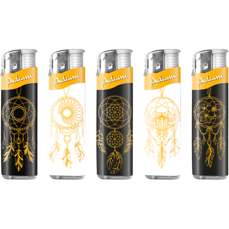 Elektromos Öngyújtó 187367 Adamo Vegyes mintás Slim Álomfogó