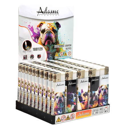 Elektromos Öngyújtó 1881129 Adamo Vegyes mintás Színes kutyák