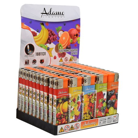 Elektromos Öngyújtó 1881131 Adamo Vegyes mintás Gyümölcs