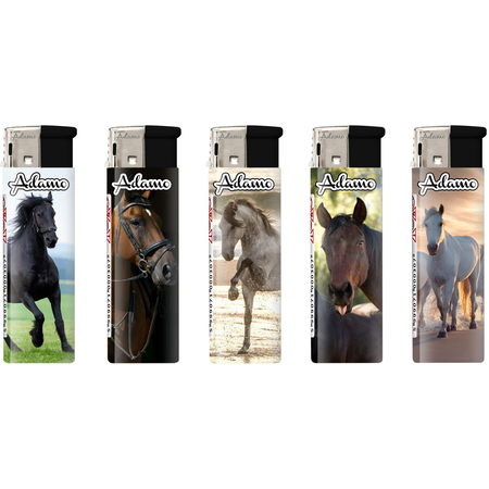 Elektromos Öngyújtó 1881155 Adamo Vegyes mintás Lovak