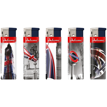 Elektromos Öngyújtó 1881158 Adamo Vegyes mintás London