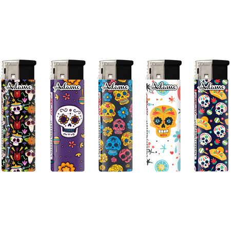 Elektromos Öngyújtó 1881159 Adamo Vegyes mintás Koponyák