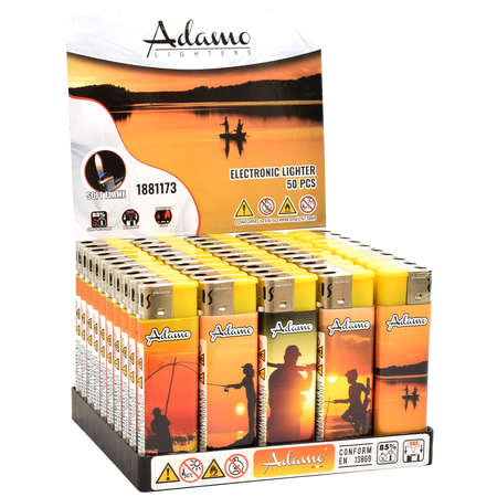 Electronic Lighter 1881173 Adamo Design label Fishing