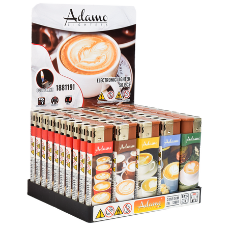 Electronic Lighter 1881191 Adamo Design label Coffee