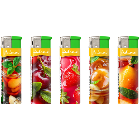 Elektromos Öngyújtó 1881194 Adamo Vegyes mintás Gyümölcs befőtt