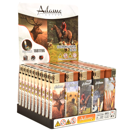 Elektromos Öngyújtó 1881196 Adamo Vegyes mintás Vadászat
