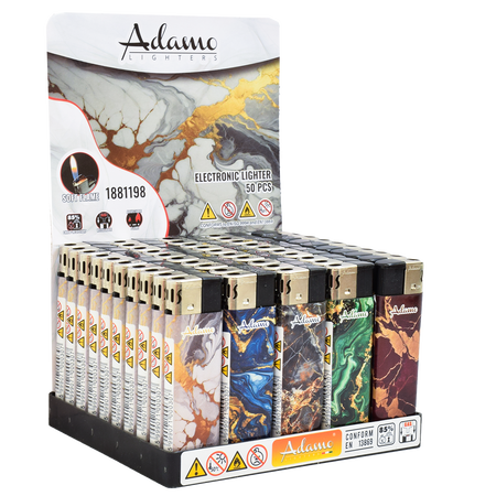 Elektromos Öngyújtó 1881198 Adamo Vegyes mintás Márvány