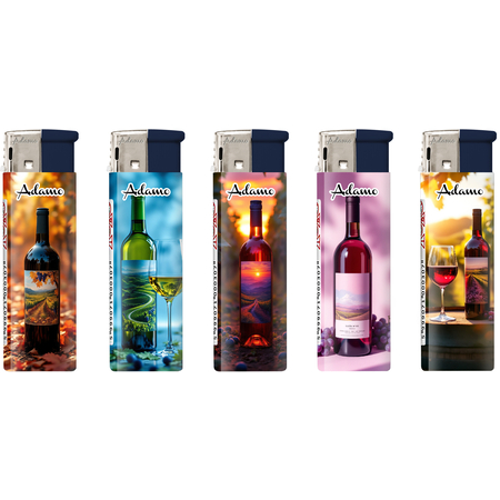 Elektromos Öngyújtó 1881204 Adamo Vegyes mintás Bor