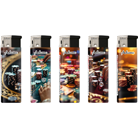 Elektromos Öngyújtó 1881206 Adamo Vegyes mintás Kaszinó