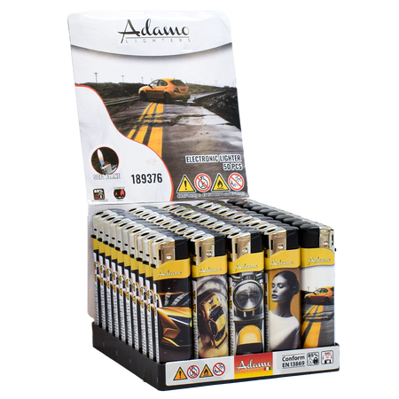 Elektromos Öngyújtó 189376 Adamo Vegyes mintás Skinny DEAL06