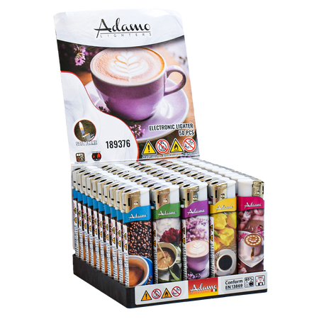 Elektromos Öngyújtó 189376 Adamo Vegyes mintás Skinny DEAL06