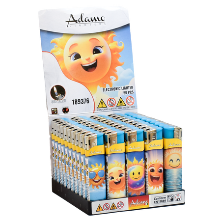 Elektromos Öngyújtó 189376 Adamo Vegyes mintás Skinny DEAL06