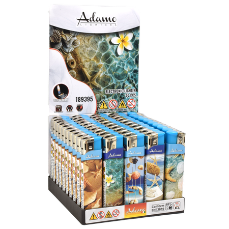 Elektromos Öngyújtó 189395 Adamo Vegyes mintás Skinny Nyár