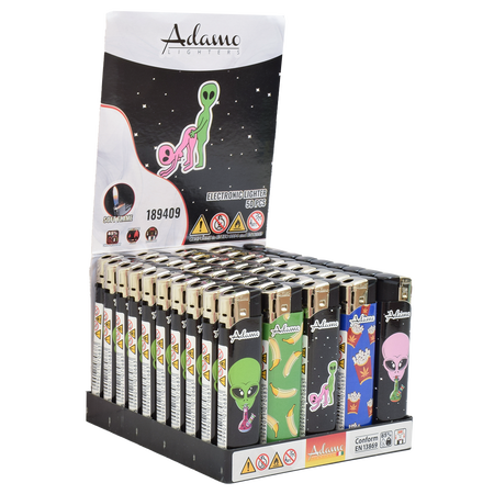 Elektromos Öngyújtó 189409 Adamo Vegyes mintás Skinny Komisz