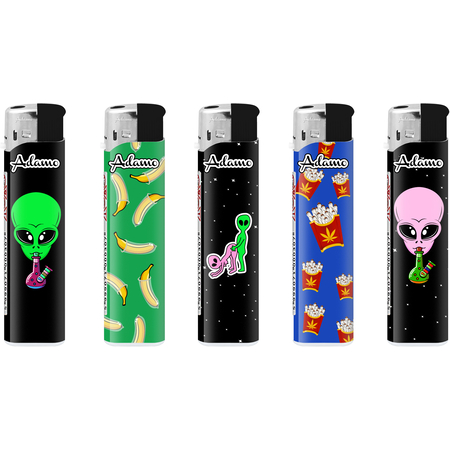 Elektromos Öngyújtó 189409 Adamo Vegyes mintás Skinny Komisz