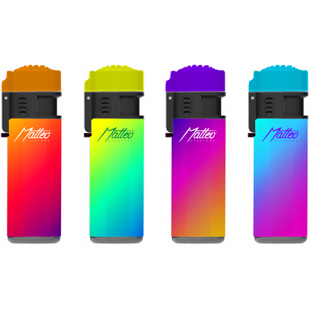 Jet Öngyújtó 198105 Matteo Austin Gumírozott Színátmenetses