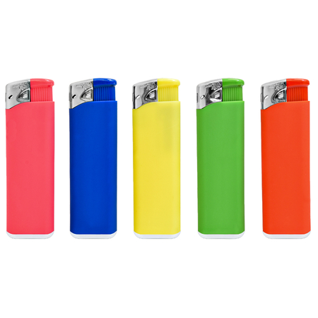 Electronic Lighter 2969RUB Soft touch DR