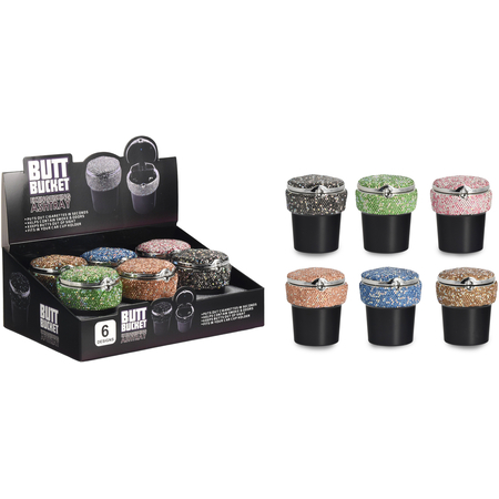 Ashtray car GA62-A Diamond decoration LED