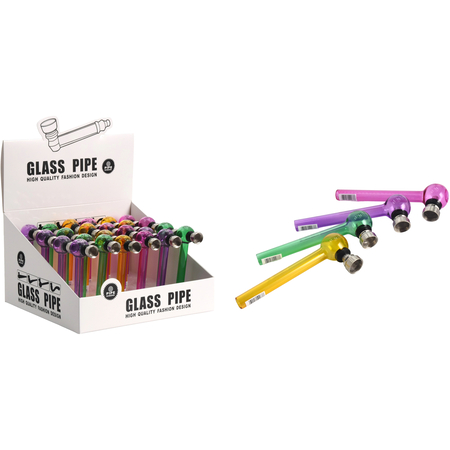 Üveg pipa GP104 színes