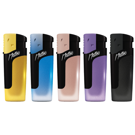 Turbo Lighter 172303 Matteo Premium Metal Elegant