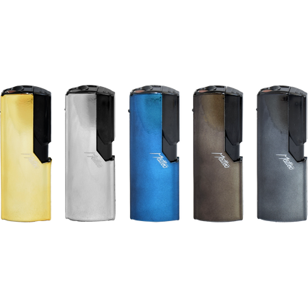 Jet Lighter 173309 Matteo in Metal case EDGE - Knight