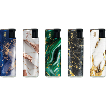 Vihar Öngyújtó 173734 Matteo Fémtokos kitapintható Márvány