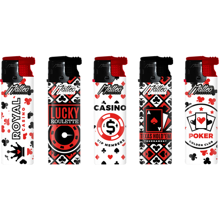 Vihar Öngyújtó 178256 Matteo Gumírozott Kaszinó