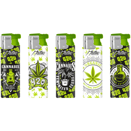 Vihar Öngyújtó 178261 Matteo Gumírozott Fű