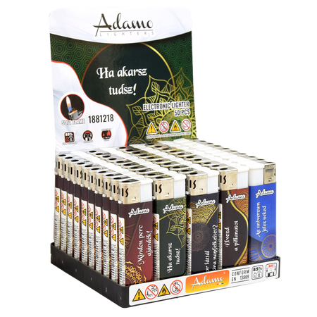 Elektromos Öngyújtó 1881218 Adamo Vegyes mintás Idézet mandala