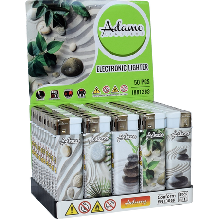 Elektromos Öngyújtó 1881263 Adamo Vegyes mintás DEAL09