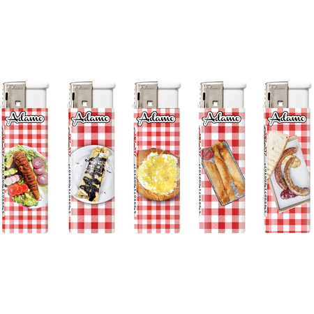 Elektromos Öngyújtó 1881265 Adamo Vegyes mintás Magyaros kaják