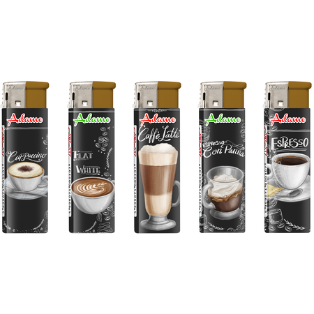 Elektromos Öngyújtó 1881268 Adamo Vegyes mintás Olasz kávé
