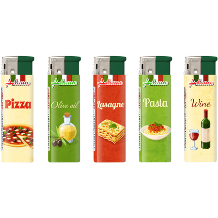 Elektromos Öngyújtó 1881272 Adamo Vegyes mintás Olasz hangulat