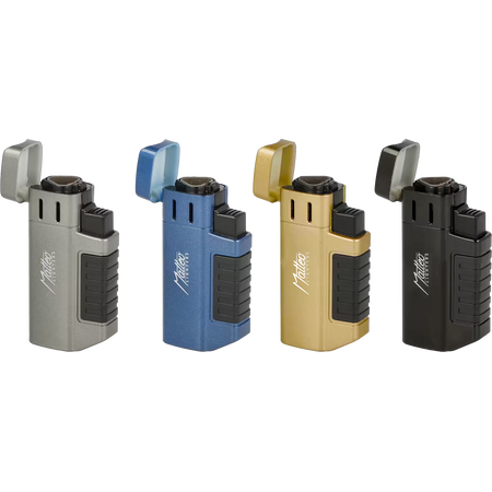 Jet Lighter 193100 Matteo Fremont Triple jet metallic GBBK