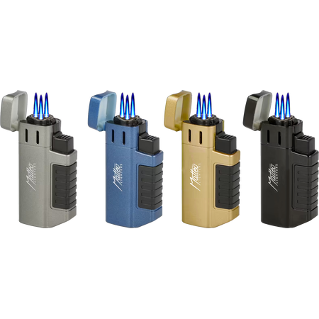 Jet Lighter 193100 Matteo Fremont Triple jet metallic GBBK