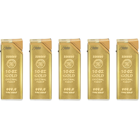 Jet Lighter 197500 Matteo in Metal case Iowa Gold bar