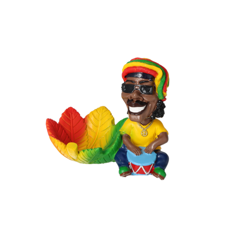 Ashtray A401074 Rasta Jamaica bobblehead 9x14x11 cm