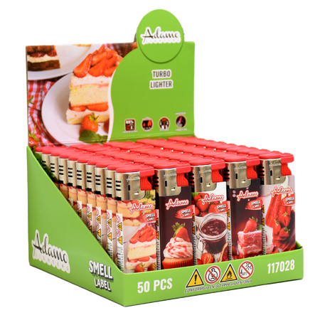 Vihar Öngyújtó 117028 Adamo Illatos Eper desszert