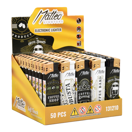 Elektromos Öngyújtó 131210 Matteo Soft Touch Barista