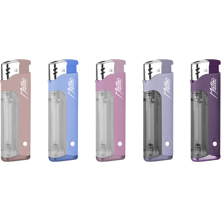 Elektromos Öngyújtó 149102 Matteo LED Pasztel